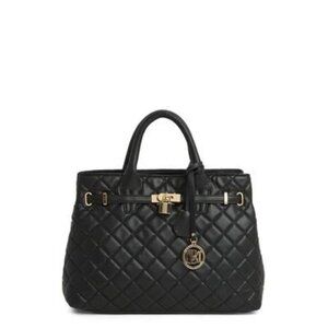 Large Diamond Quilted Tote Bag